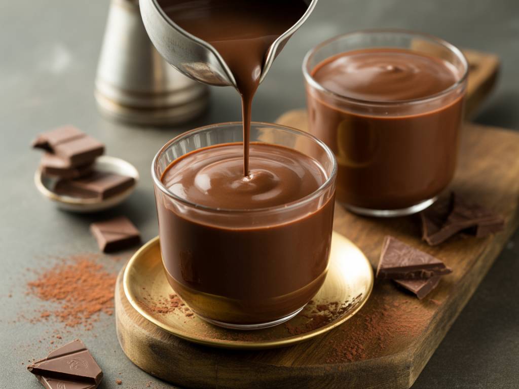 How to make liquid chocolate for desserts and decadent drinks